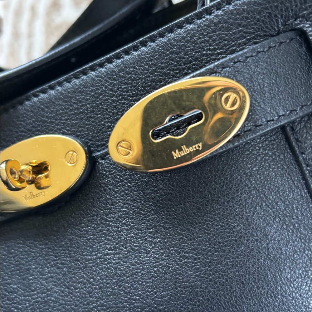Mulberry Black Islington Leather Tote - Picture 11 of 13